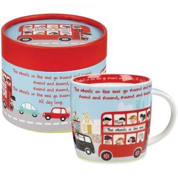 Kinderschönes Bus‑Becher Set 284 ml – Fine China