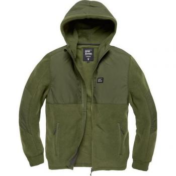 Giacca Fleece Verde Uomo Vintage Industries Landell L