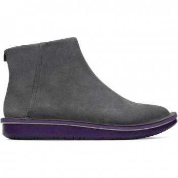 CAMPER Formiga Grey Suede Ankle Boots Women 7.5