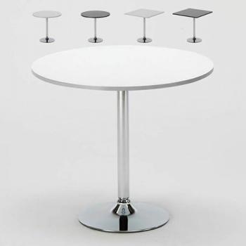 Tavolino Bar Rotondo Quadrato 70x70
