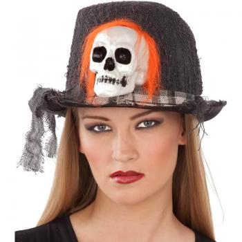 „My Other Me“ Totenkopf‑Kopfbedeckung – Schwarz – 59 cm