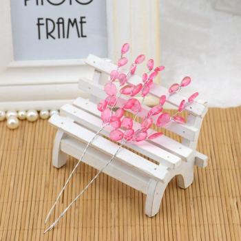 Flores Artificiales con Detalles de Cristal