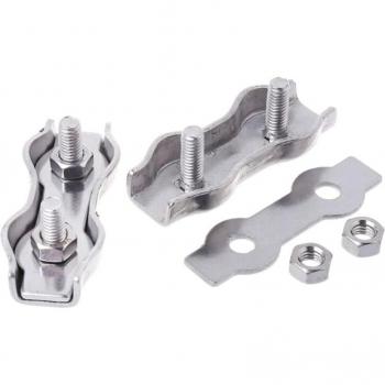 Doppelter Spannclip für Seile