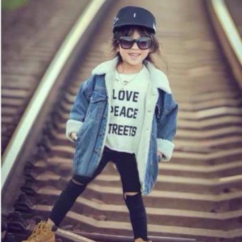 Thick Jean Coat for Babies
