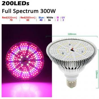 Éclairage LED 300W pour serre et chambre de culture