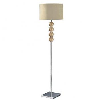Interiors by Premier Mistro Suede Effect Shade Floor Lamp