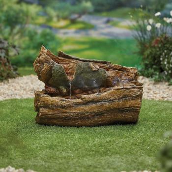 Stylish Fountain Balsam Pools Water Feature with LEDs