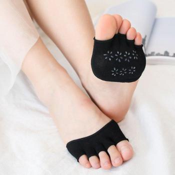 Women's Cotton Five-Finger Socks