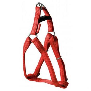 Peitoral para Cães MacLeather na Cor Vermelha