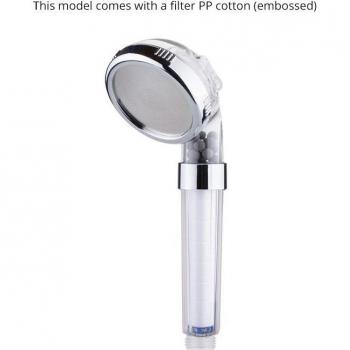Cabezal de Ducha ZENBEFE con Filtro de Sedimento PP