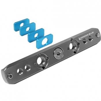 Space Grey 5 Anti-Twist Monitor Cage Rails