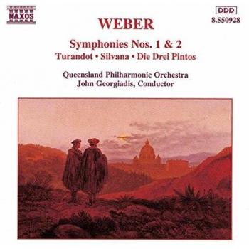 WEBER: Sinfonie n. 1 e n. 2