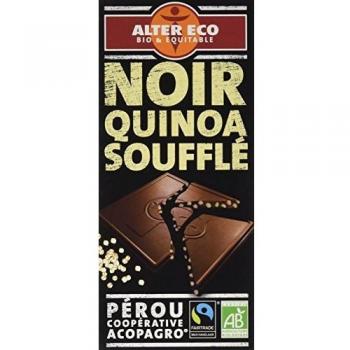 Altereco Chocolate Negro con Quinoa Inflada 100 g Bio