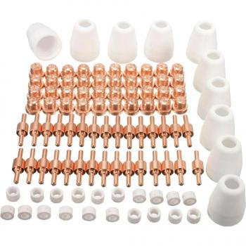 MagiDeal PT-31 LG40 Air Plasma Cutter Torch Consumables 100 Pieces