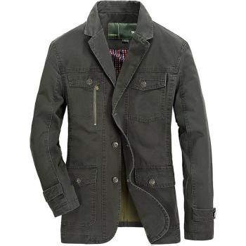 Casual Blazer aus Jeansstoff