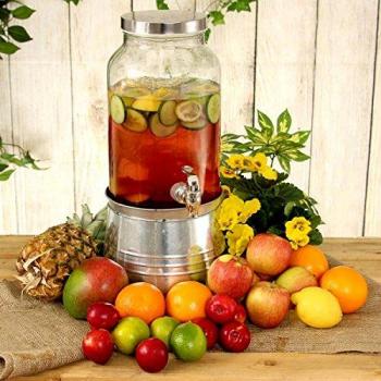 5L Mason Jar Cooler & Stand