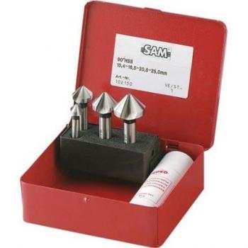 Set de Brocas SAM 10.4mm a 25mm en Acero de Alta Velocidad