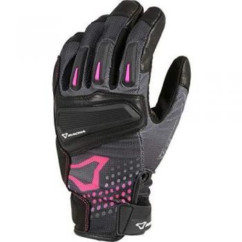 MACNA JUGO Motorradhandschuhe für Damen (Pink, XS)