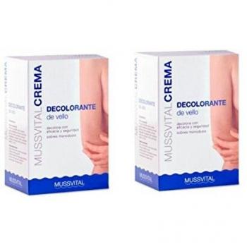 Mussvital crema decolorante de vello