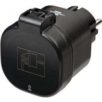 Brennenstuhl 1294860 Enchufe inteligente Connect WiFi WA 3000 XS02 negro IP44