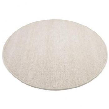 OCI Rundteppich FAVORIT, Wolle, natur