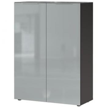 Schuhschrank GENEVA-01 graphit grau 87,1x119,8x39,9 cm