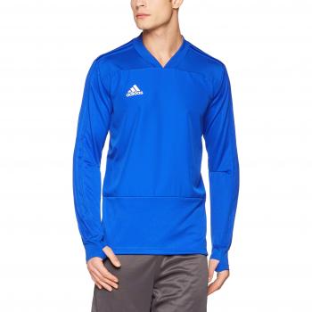 Adidas Herren Condivo 18 Langarmshirt, Bold Blue/White, XL