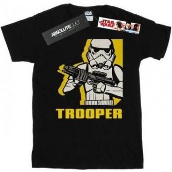 T-Shirt Nera per Ragazzi Star Wars Rebels