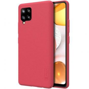 Cover Rosso Nillkin Super Frosted per Galaxy A42 5G