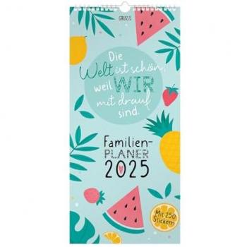 Familienkalender 2025 von GRUSS & CO