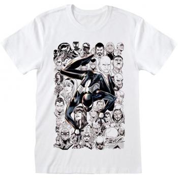 Black Suit Spider-Man Talla Small – Camiseta de Comic