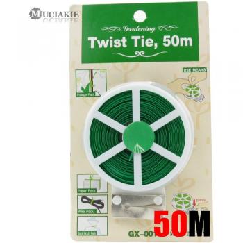 MuciaKie Green Cord 50 m – Réutilisable & Trancheur