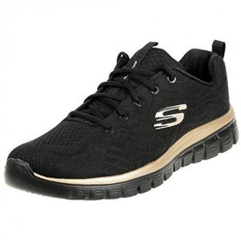 Scarpe sportive Skechers Graceful Get Connected Nero Donna 38.5