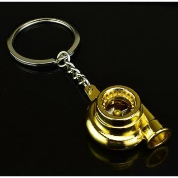 Porte-clés Mini Turbo, accessoires de voiture lumineux