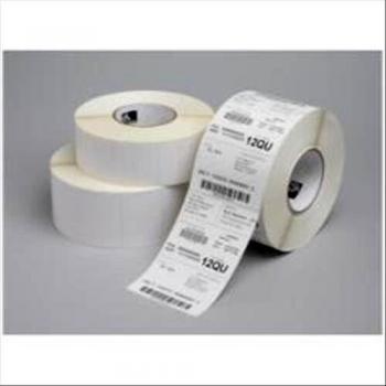 Etikettenrolle für Midrange/High End Drucker, Kern: 76mm, Durchmesser: 200mm, Maße (BxH): 102x102mm