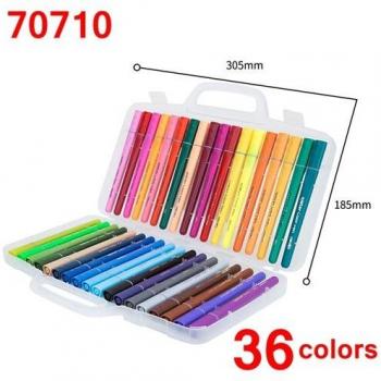 Deli 70708 12-36 Color Watercolor Pens for Students