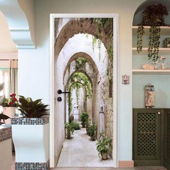 Waterproof PVC Door Sticker