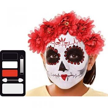 Pintura de Cara Multicolor Catrina
