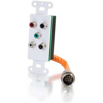C2G RapidRun 60098 RCA & Component Combo – White