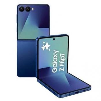 Samsung GALAXY Z Flip7 Smartphone Blau Schatten 12GB/512GB Dual-SIM Android 16 SM-F766B