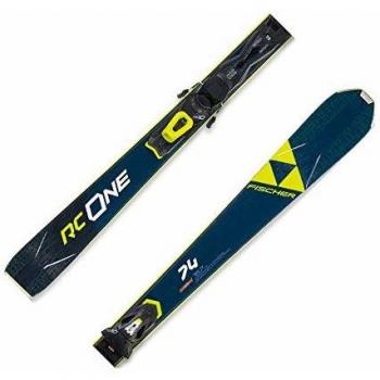 Fischer RC One 74 con RS10 GW Race Carver de 153 mm, Azul-Amarillo