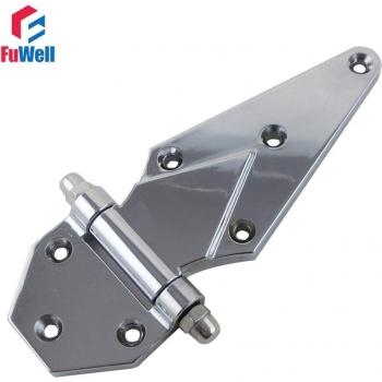 Bisagra de 205 mm para puertas de hornos de aluminio y zinc, 2 piezas