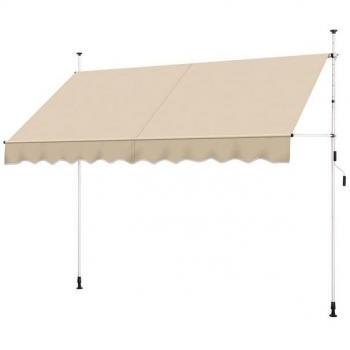 Tenda da Sole Balcone Senza Forare 300x120