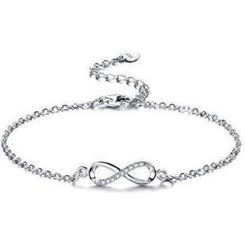 Radiant Continuum 925 Sterling Silver Women’s Bracelet – Premium Gift Box