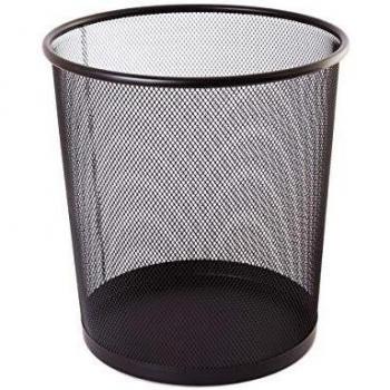 Staples TTO Wire Metal Recycling Bin, 12L Capacity, Black