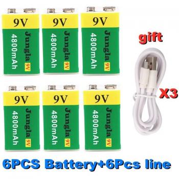 Pila Recargable 9V para Control Remoto