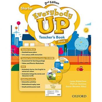 Everybody Up! Starter. Teacher's Book W/DVD& Online Practice Pack 2nd Edition: Linking your classroom to the wider world