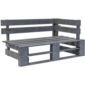 Banco Esquinero de Madera para Exterior