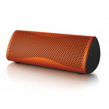 KEF MUO, Altoparlante Portatile Bluetooth, Arancione