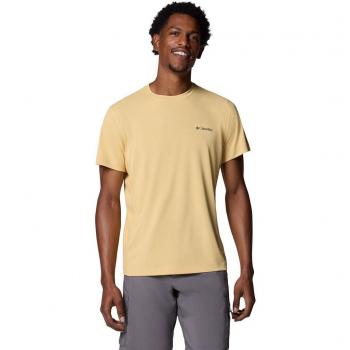 Columbia Zero Rules Crew Short Sleeve Yellow